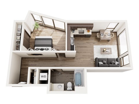 a234  3 bedroom floor plan  a343  950 sq ft